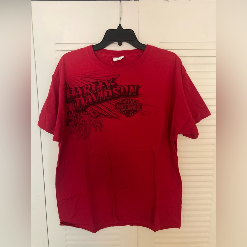 Men’s 2012 Harley Davidson HD graphic t shirt Sz. Large